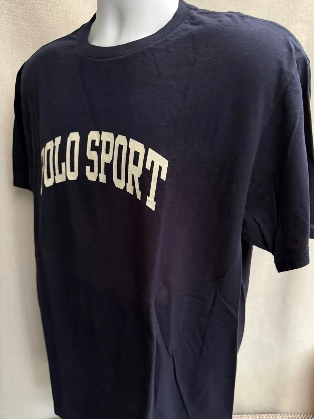 Ralph Lauren Polo Sport Navy Crewneck Tee with Tag - Picture 3 of 4